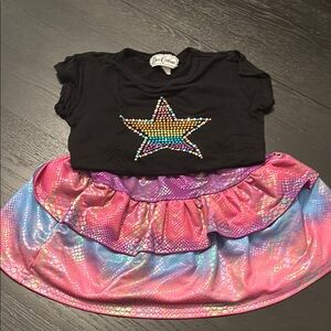 Kids Star Matching Set - Black and Pink